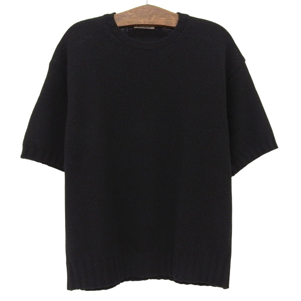 AURALEE オーラリー SHETLAND WOOL CASHMERE 针织T恤 上衣 男士 黑色 4 上衣
