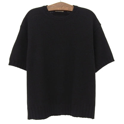 AURALEE オーラリー SHETLAND WOOL CASHMERE 针织T恤 上衣 男士 黑色 4 上衣