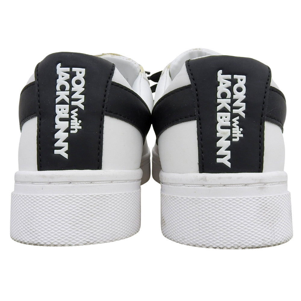 PONY ポニー スパイクレス ゴルフシューズ レディース ホワイト 23.5cm シューズ 23.5