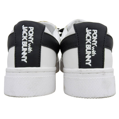 PONY ポニー スパイクレス ゴルフシューズ レディース ホワイト 23.5cm シューズ 23.5