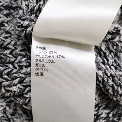 路易威登 LOUIS VUITTON 22年 灰色 FMKM94 羊毛 短袖针织衫 上衣