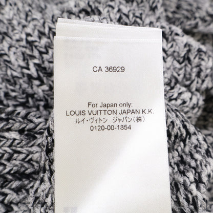 路易威登 LOUIS VUITTON 22年 灰色 FMKM94 羊毛 短袖针织衫 上衣