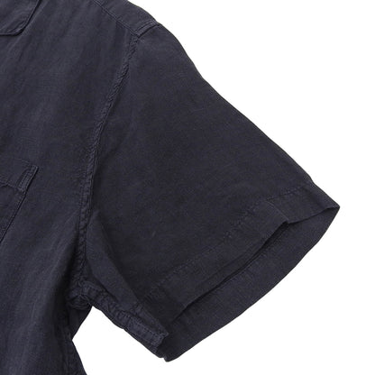A.P.C. アーペーセー 新品同様 リネン シャツ トップス メンズ ネイビー XL トップス