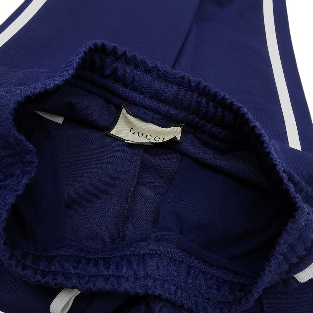 GUCCI 古驰 侧边条纹运动裤 女款 蓝色 M 裤装