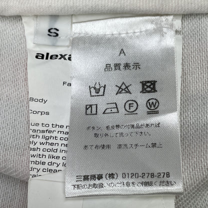 ALEXANDER WANG Red Block Check Cotton Oversized Jacket