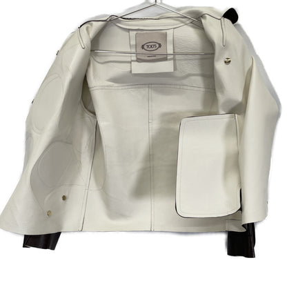 TOD'S トッズ ブラウン ラムレザー ジャケット ジャケット