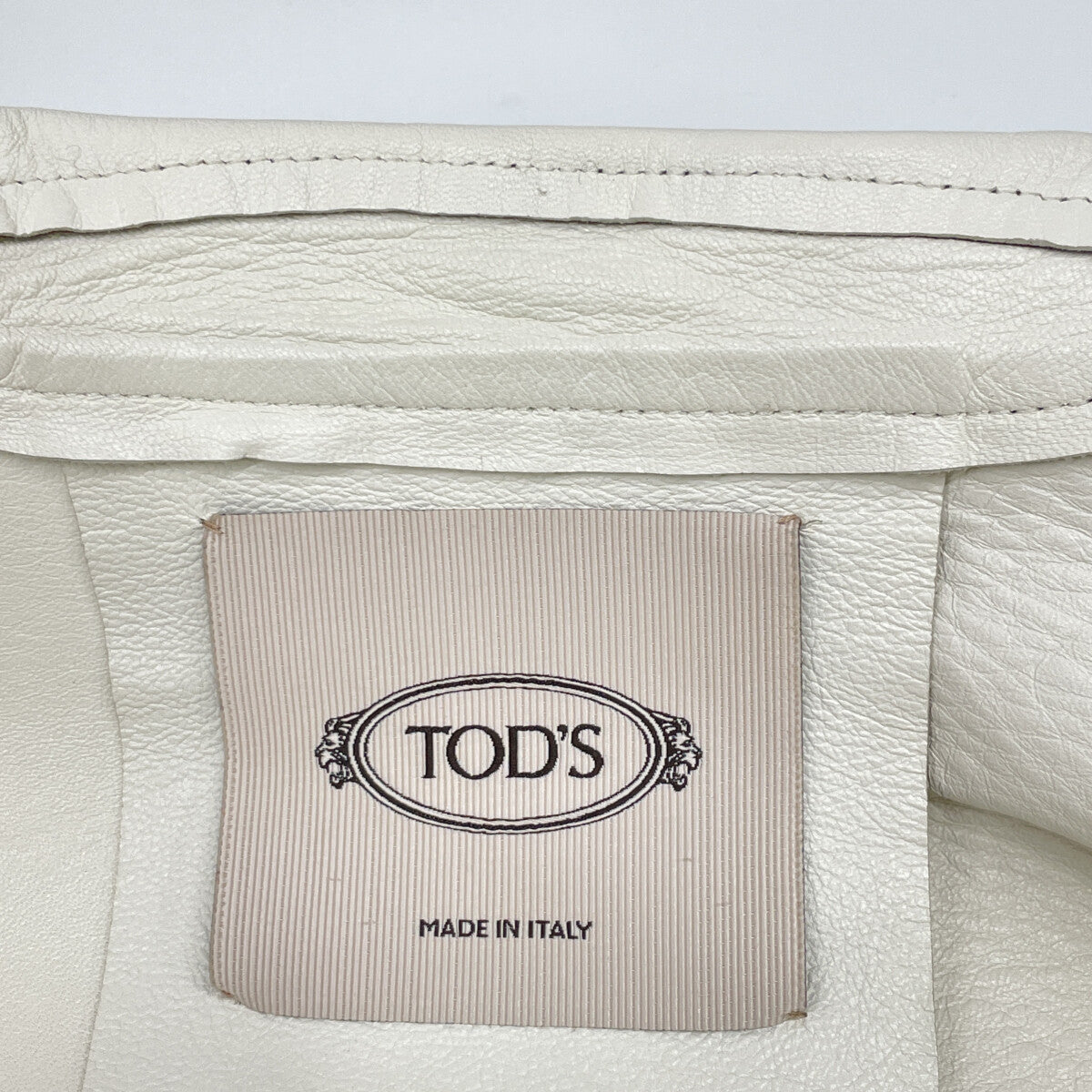 TOD'S トッズ ブラウン ラムレザー ジャケット ジャケット