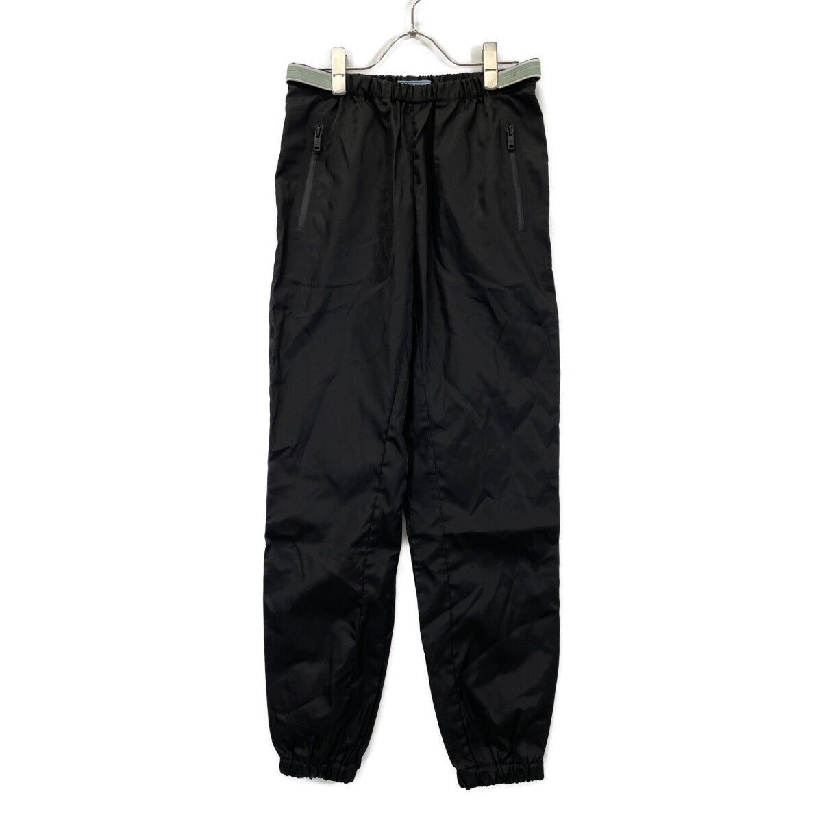 PRADA Black 22H745 Nylon Pants Bottoms
