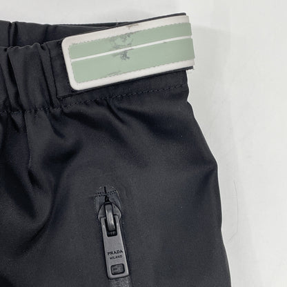 PRADA Black 22H745 Nylon Pants Bottoms