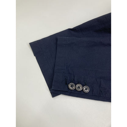 NAVY COTTON JACKET Jacket 46 Men's