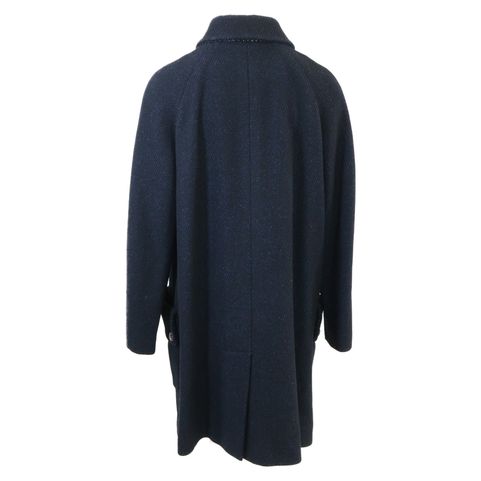 P33927 Silk Blend Coat Coat 38 Women's