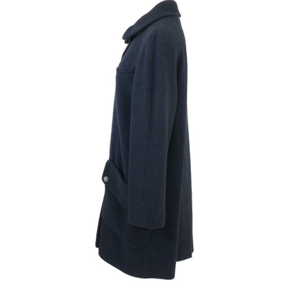 P33927 Silk Blend Coat Coat 38 Women's