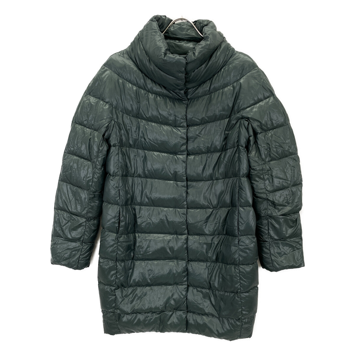 Green PI0177D Down Coat 42 Ladies