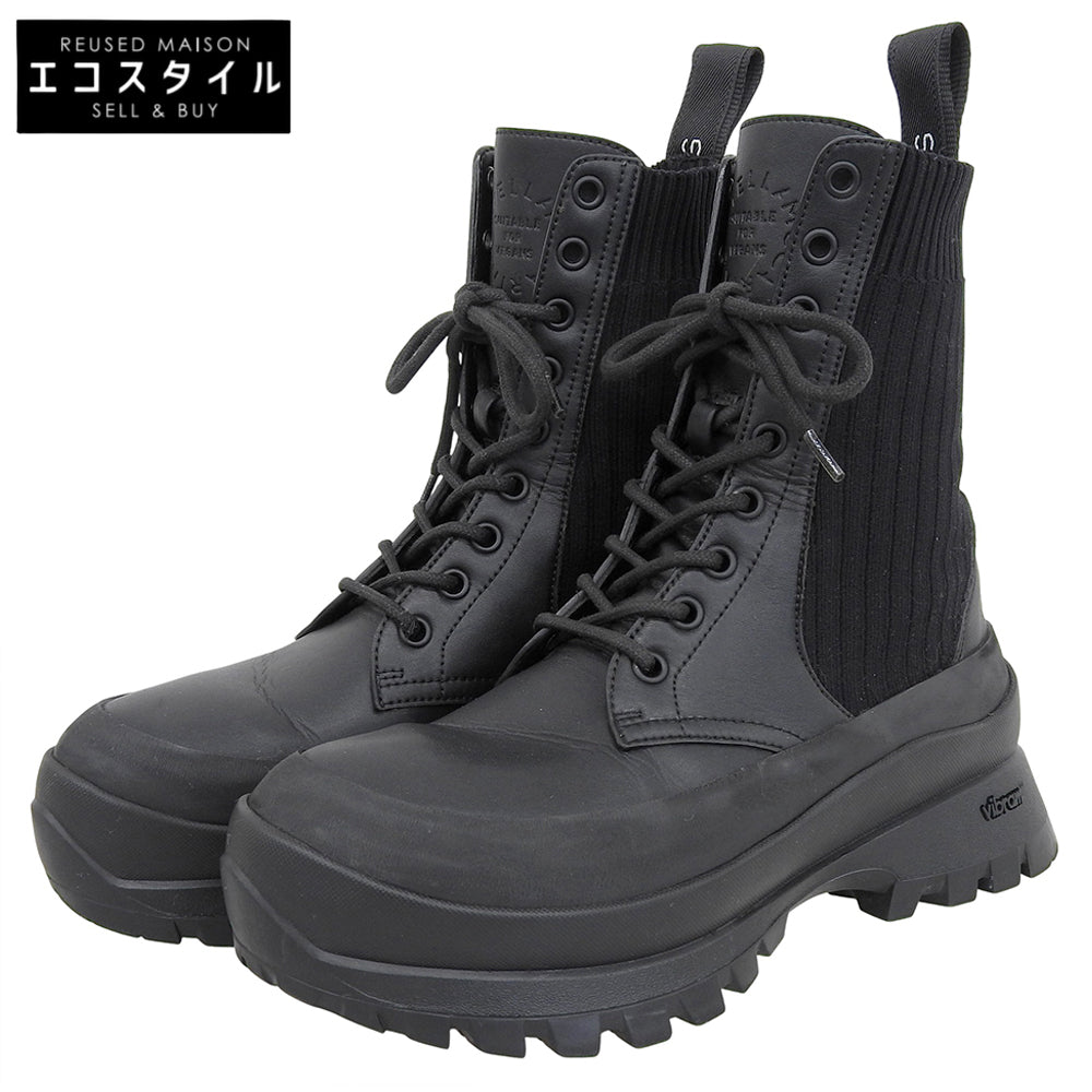 STELLA McCARTNEY Trace Combat Boots Shoes Women's Black 36 Shoes