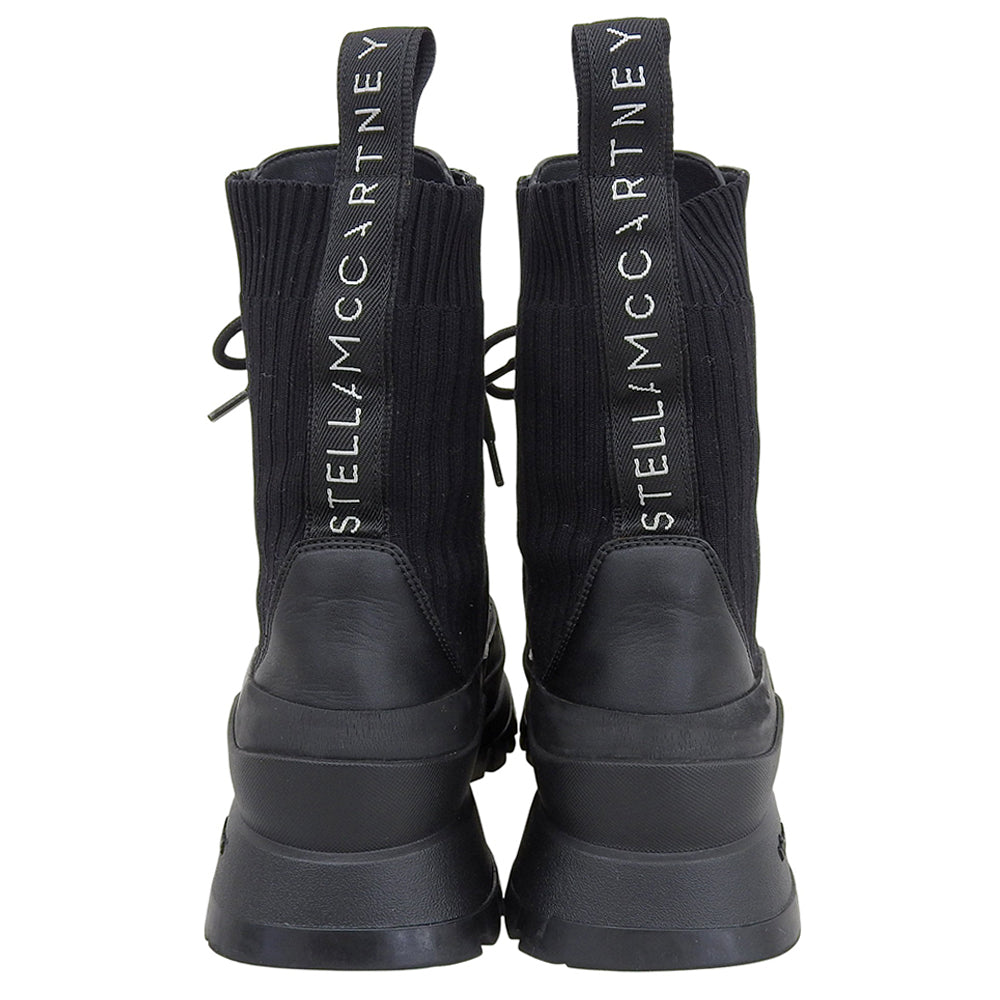 STELLA McCARTNEY Trace Combat Boots Shoes Women's Black 36 Shoes