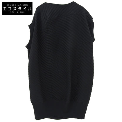 ISSEY MIYAKE イッセイミヤケ 変形立体 ノースリーブ ワンピース レディース ブラック 2 IM31KH787 ワンピース