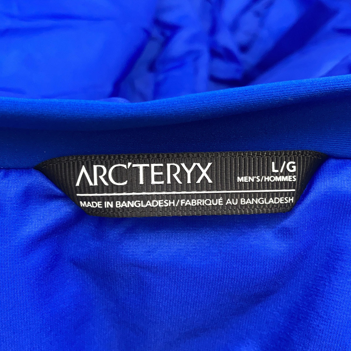 ARC'TERYX アークテリクス ブルー ATOM SV HOODY ナイロンジャケット ジャケット