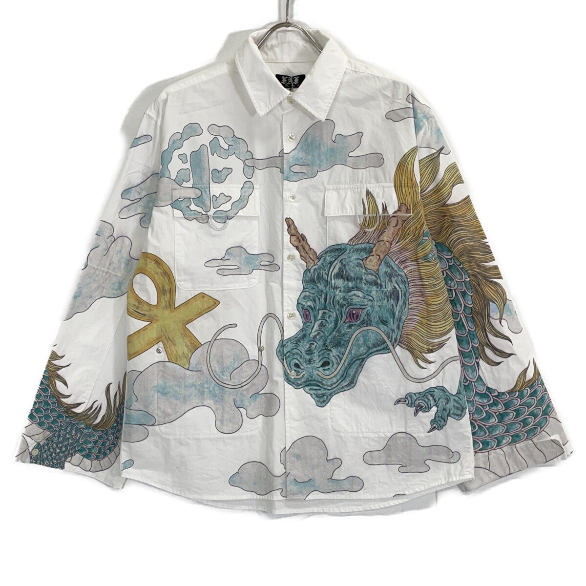 FAF (FAKE ASS FLOWERS) エフエーエフ 【新品】2121102 6 DORAGON SHIRTS ドラゴン 長袖シャツ/ トップス