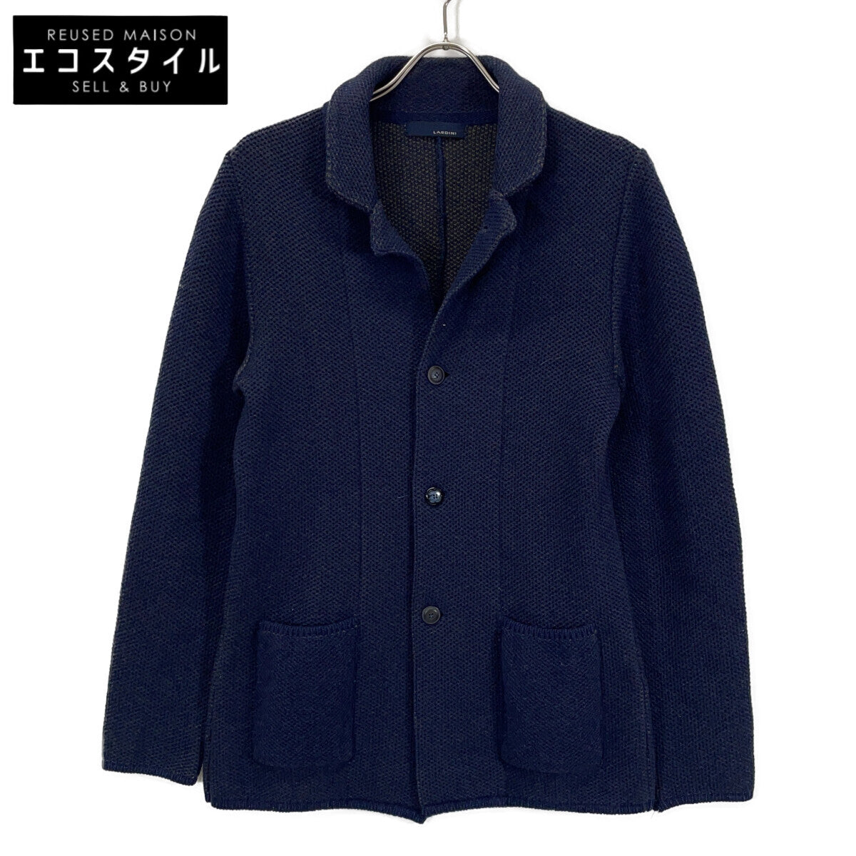 JFLJM03 Navy Knit 3B Jacket Jacket M Men's