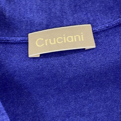 Cruciani クルチアーニ ﾊﾟｰﾌﾟﾙ ｶｼﾐﾔｼﾙｸ ﾆｯﾄﾍﾞｽﾄ ベスト 46