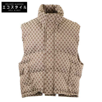 BALENCIAGA バレンシアガ ｘGUCCIグッチ【新品同様/国内正規】681884 ハッカープロジェクト ダウン ベスト