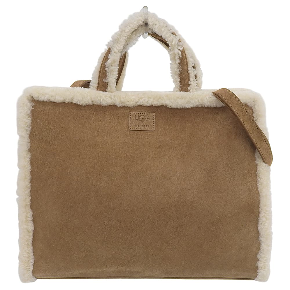 UGG UGG excellent condition medium shopper suede 2-way handbag women's brown beige handbag
