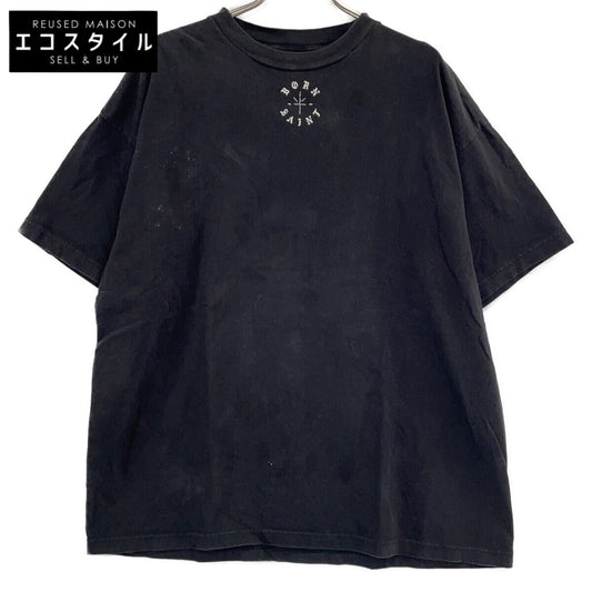 SAINT MICHAEL 24SS Black SM-YS8-0000-C06 BORN SAINT Short-Sleeve T-Shirt Tops