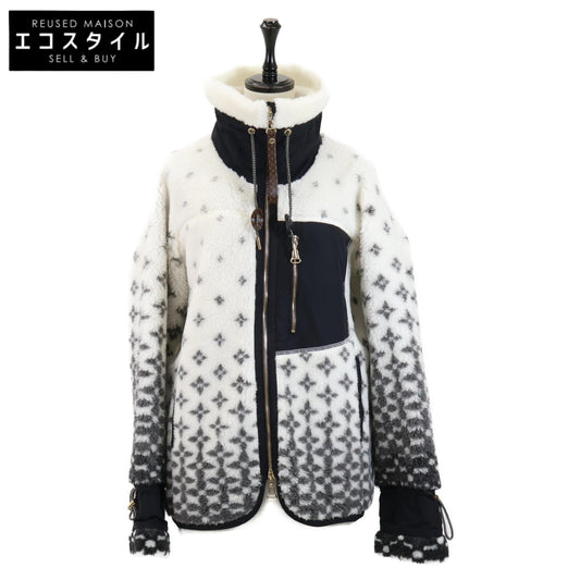 LOUIS VUITTON ルイヴィトン 【美品/国内正規/25年製】RW251WW PAU FSJA12 オンブレモノグラム フリース ジャケット