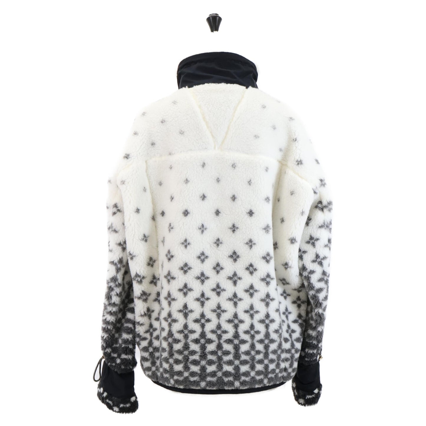 【美品/国内正品/25年款】RW251WW PAU FSJA12 渐变老花抓绒夹克 38 女士