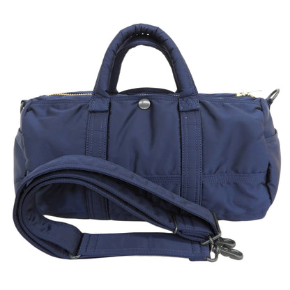 PORTER ポーター 美品 タンカーロールバッグ 2WAY ハンドバッグ ショルダーバッグ メンズ ネイビー 622-15150 ハンドバッグ