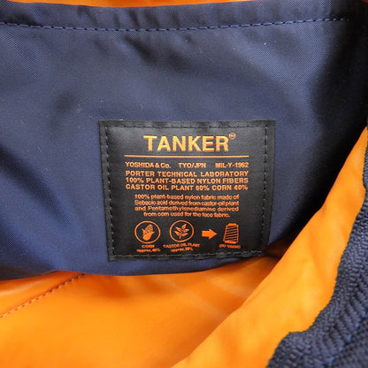 PORTER ポーター 美品 タンカーロールバッグ 2WAY ハンドバッグ ショルダーバッグ メンズ ネイビー 622-15150 ハンドバッグ