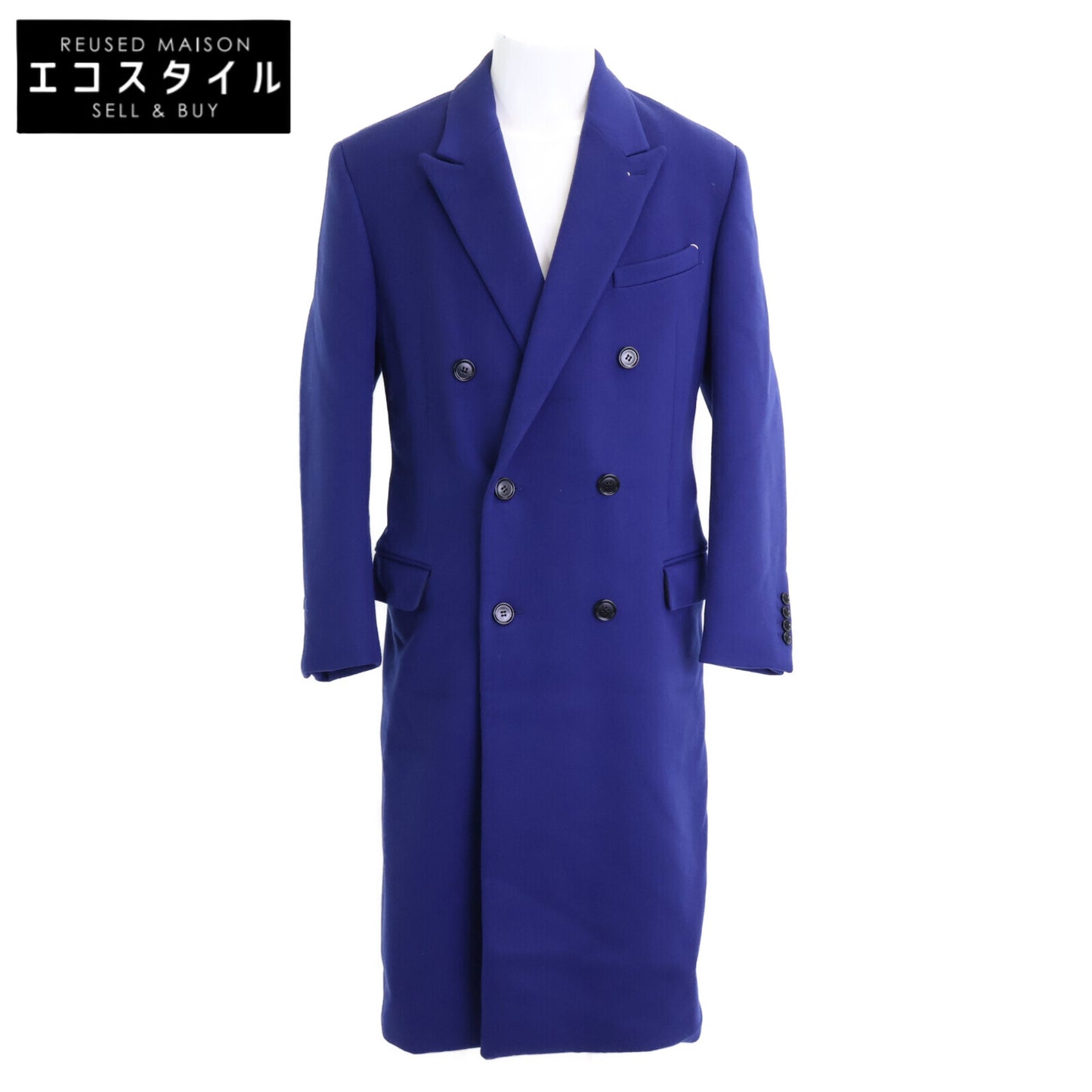 【国内正品】R16OCL49WATD 100%羊绒 内衬书法 双排扣切斯特大衣 R50 男士