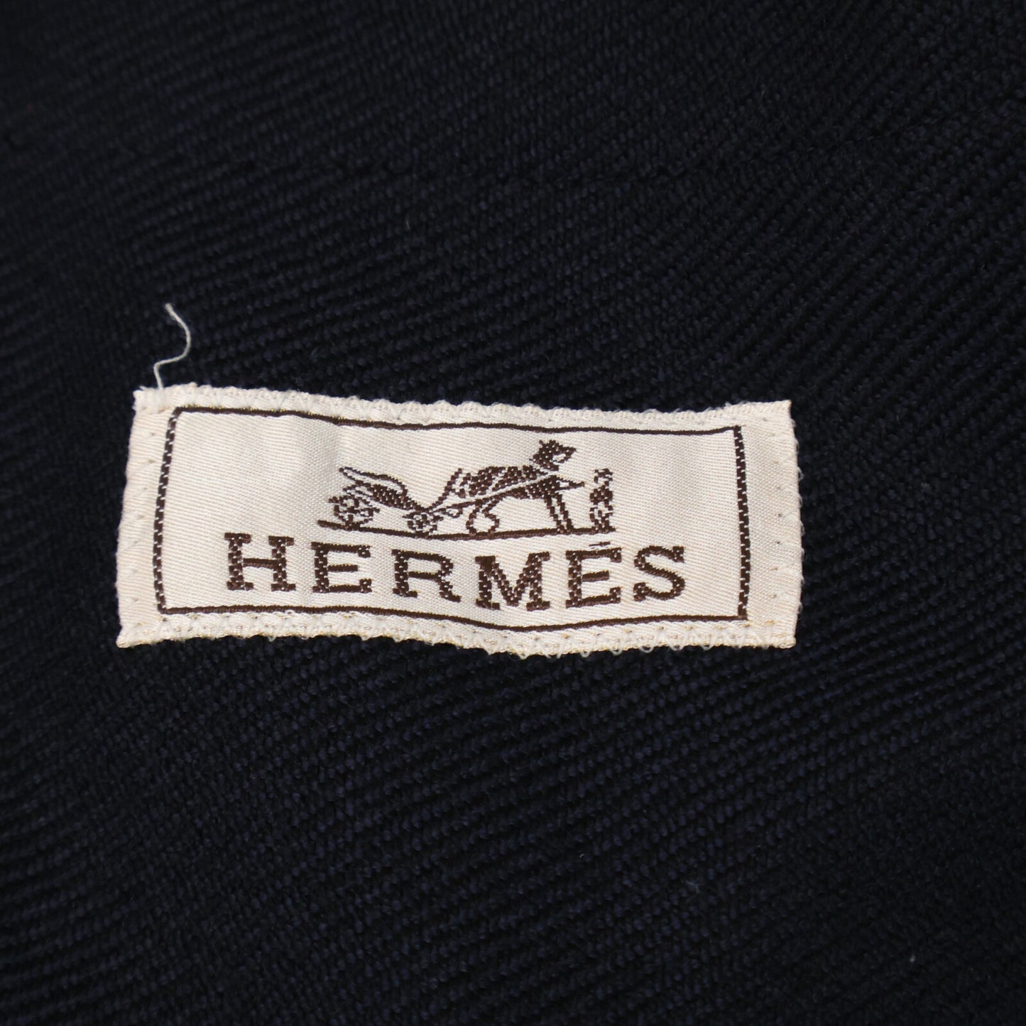 HERMES エルメス 【国内正規】カシミヤｘウール ショールカラー ニットジャケット ジャケット