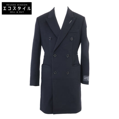 Dior HOMME ディオールオム 【国内正規】83TC345C3183 ヴァージンウールｘカシミヤ ダブルチェスター コート