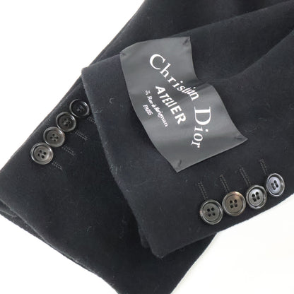 Dior HOMME ディオールオム 【国内正規】83TC345C3183 ヴァージンウールｘカシミヤ ダブルチェスター コート