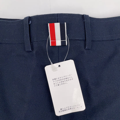 THOM BROWNE 汤姆布朗 海军蓝 无结构贴袋休闲裤 裤装