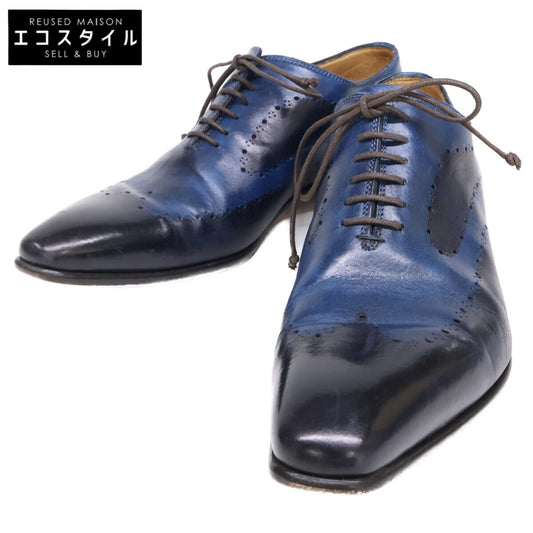 Stefano Branchini Perforated Leather Shoes