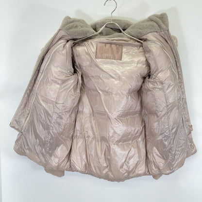 BEIGE PI00087DR Down Jacket 38 Ladies