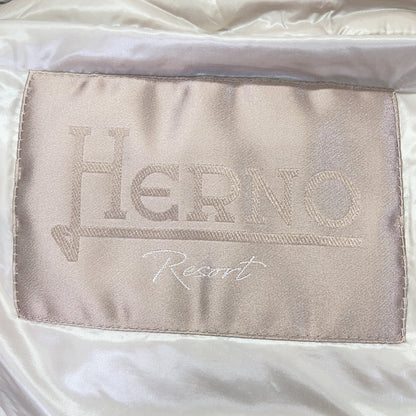 HERNO beige PI00087DR down jacket jacket