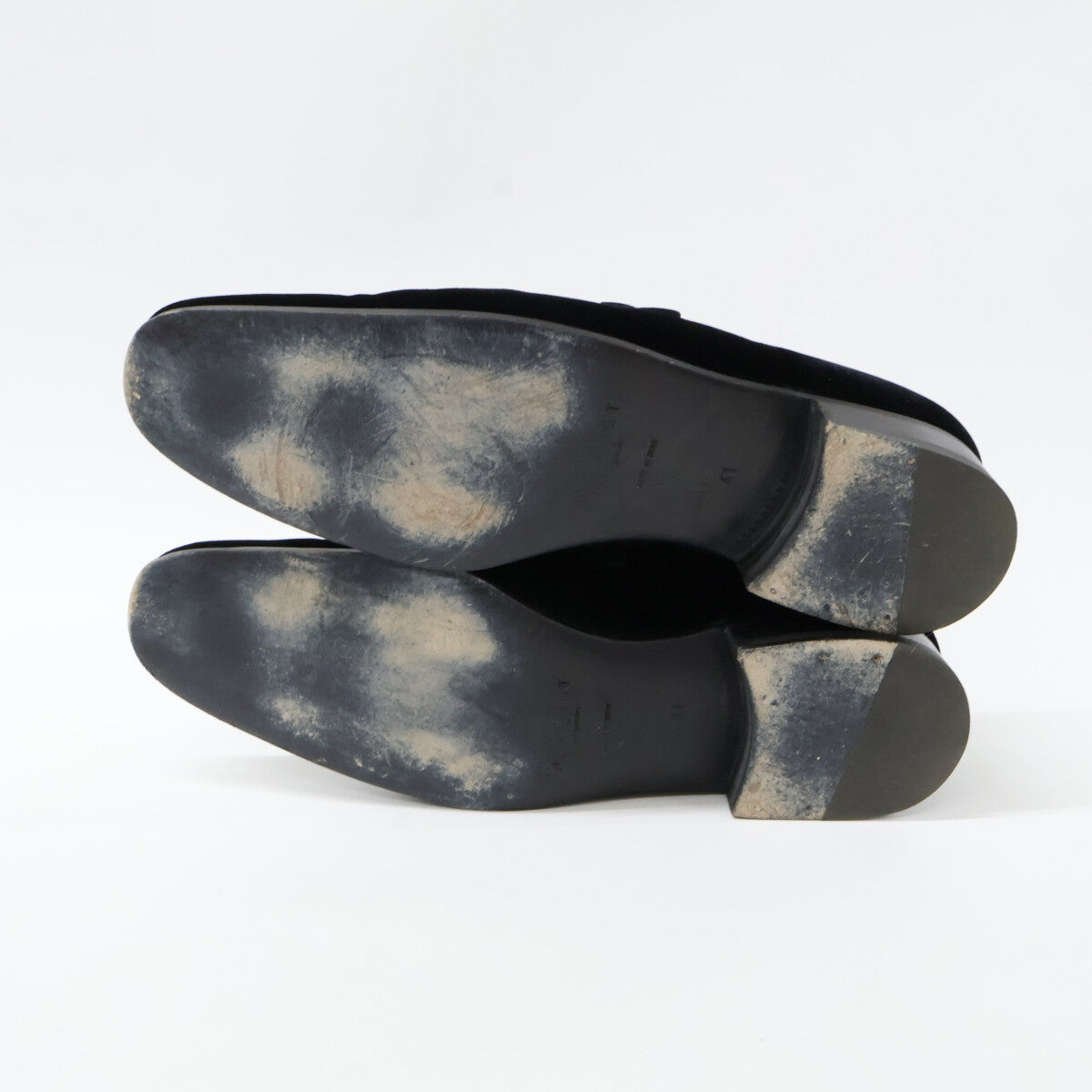 Yves Saint Laurent Yves Saint Laurent rive gauche 0138 Velour Loafer Shoes