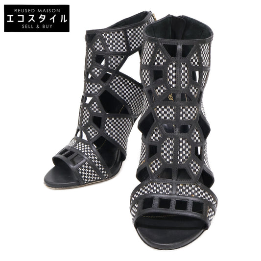 Sergio Rossi 68000 High-Heel Bootie Sandals Shoes