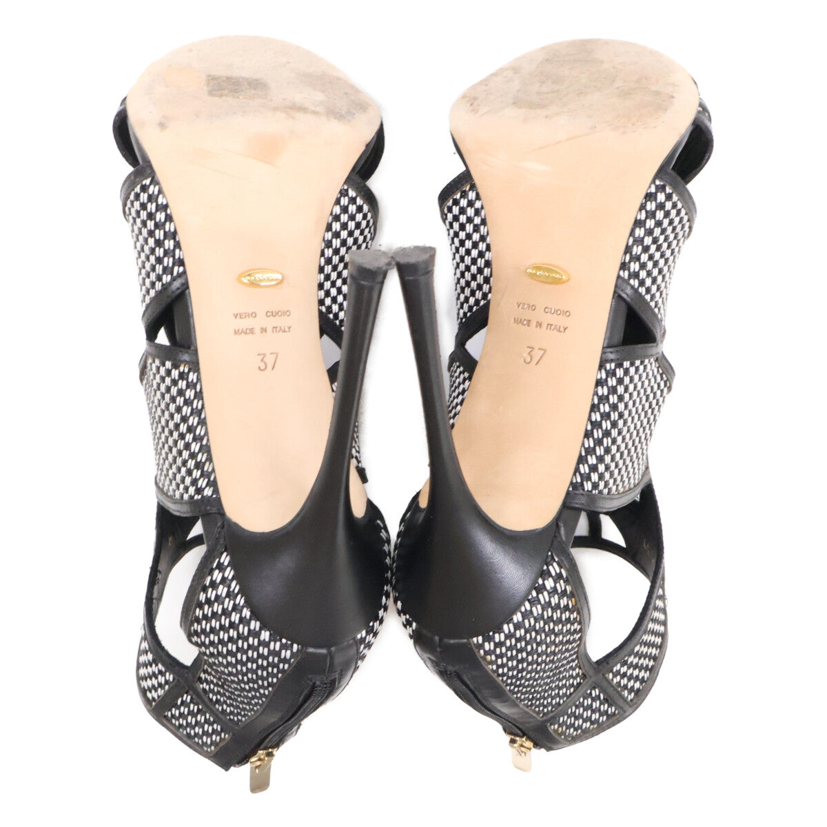 Sergio Rossi 68000 High-Heel Bootie Sandals Shoes