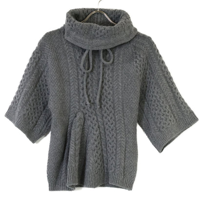 STELLA McCARTNEY 斯特拉·麦卡特尼 灰色 540596 羊毛高领针织衫 上衣 38