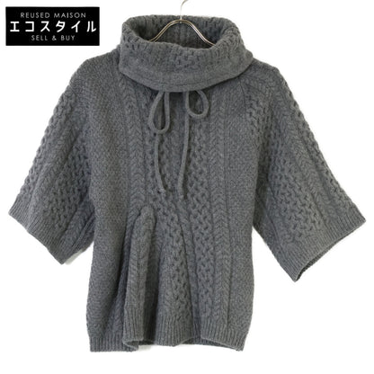STELLA McCARTNEY 斯特拉·麦卡特尼 灰色 540596 羊毛高领针织衫 上衣 38