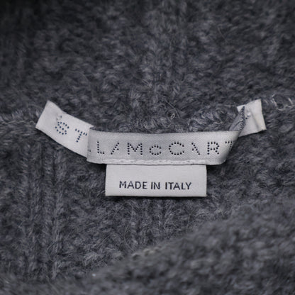 STELLA McCARTNEY 斯特拉·麦卡特尼 灰色 540596 羊毛高领针织衫 上衣 38