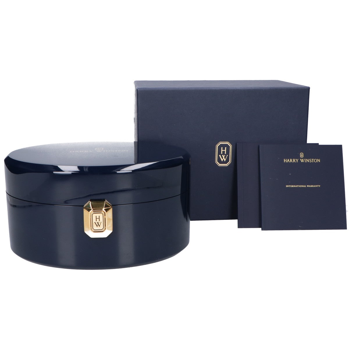 HARRY WINSTON ハリーウィンストン 【磨き済み】PRNQMP36WW002プルミエール ムーンフェイズ 36mm Au750 腕時計
