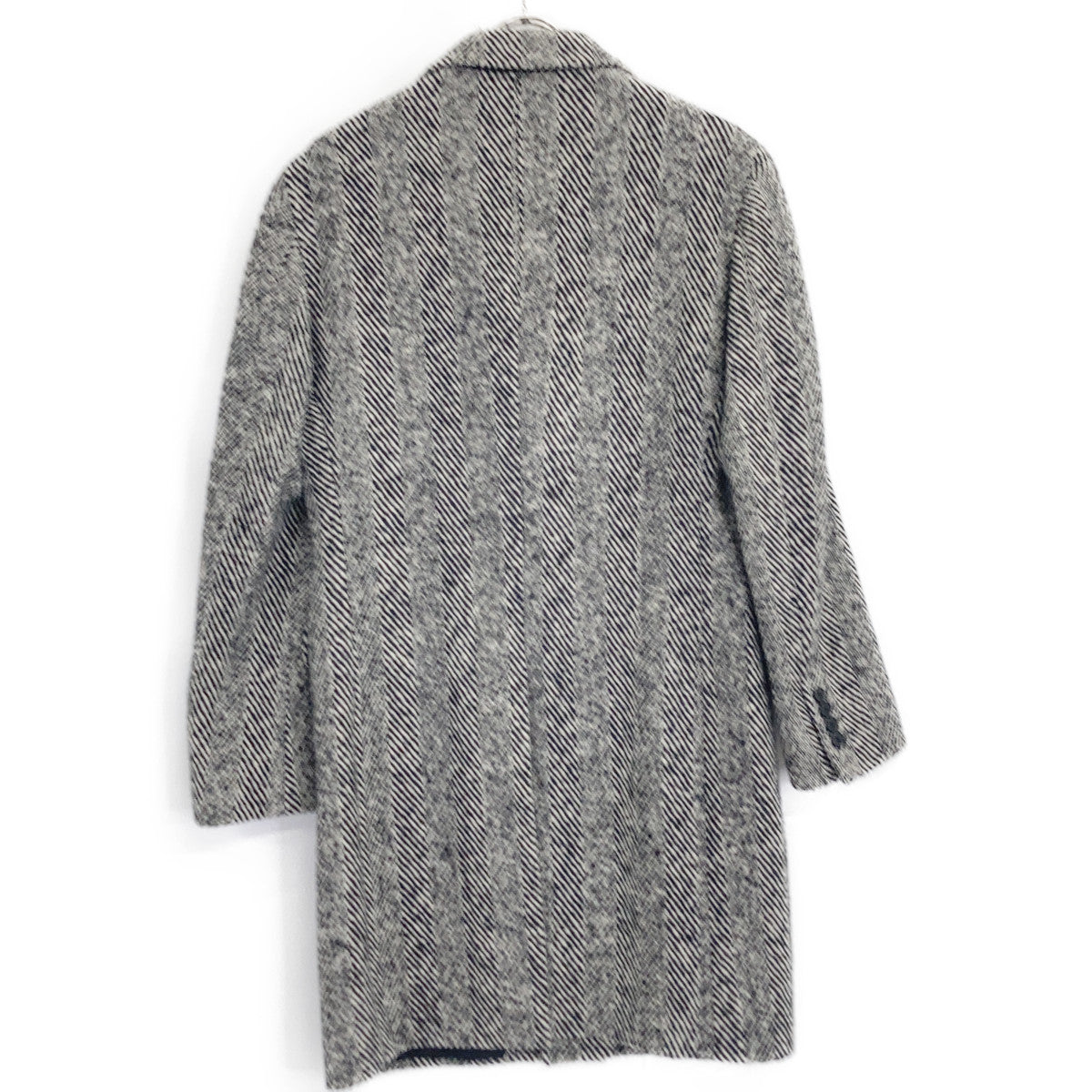 TAGLIATORE CFBL13B Herringbone Chester Coat 44
