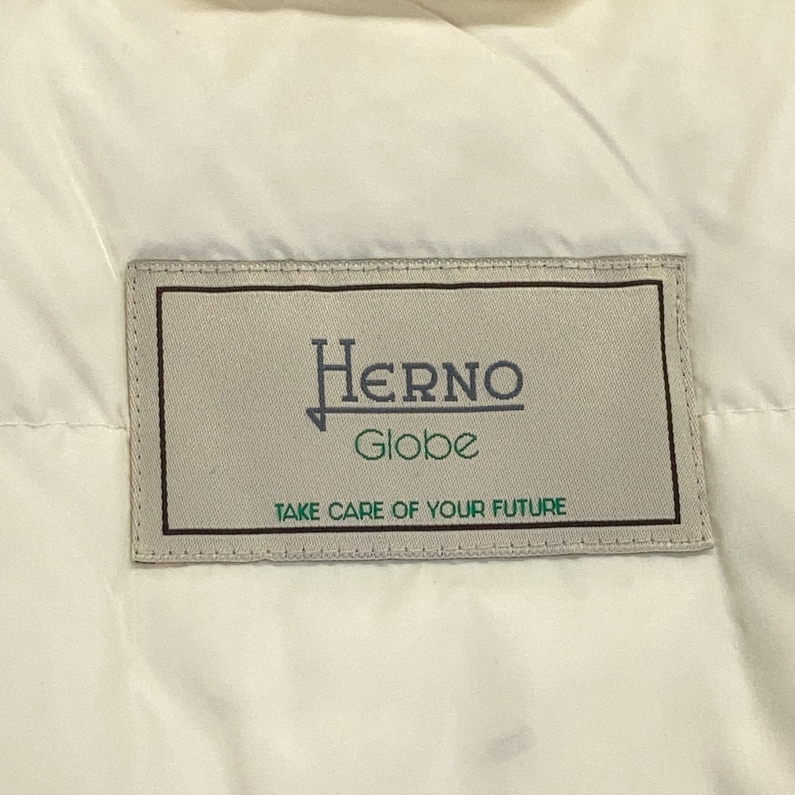 HERNO Herno White PI0804U GLOBE Down Jacket 48