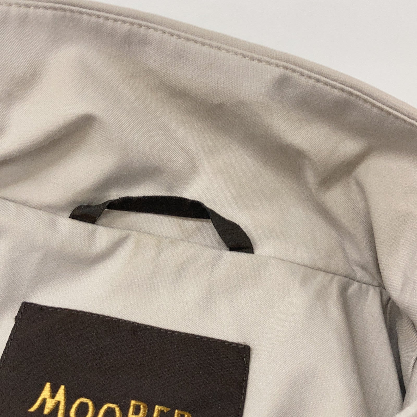 MOORER OME7105029 Hooded Spring Coat