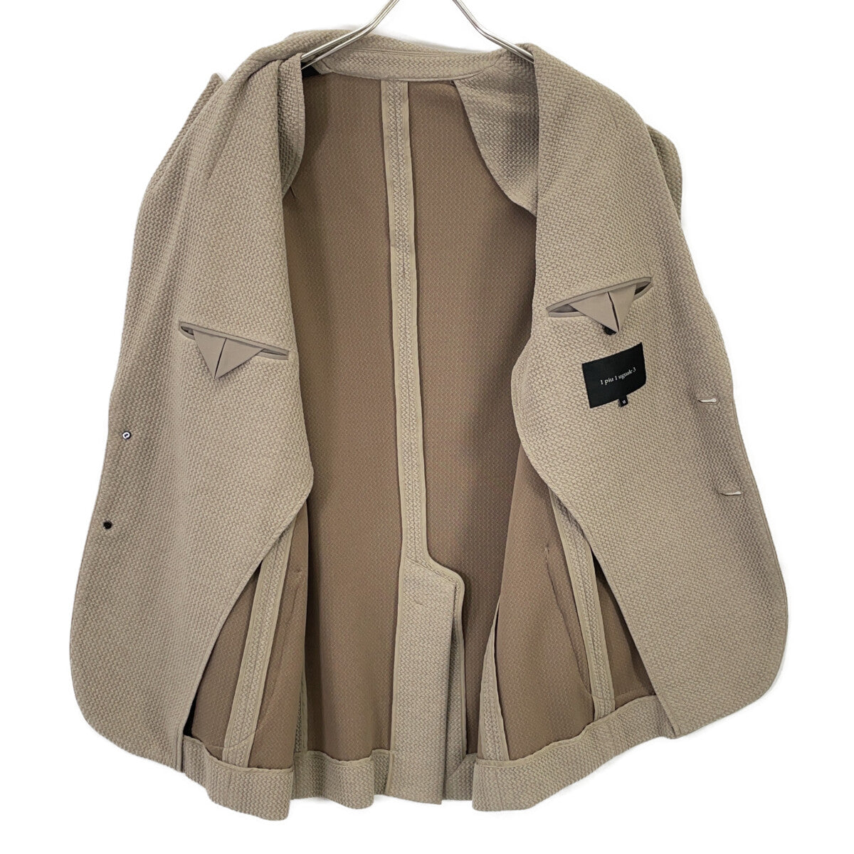 1piu1uguale3 ウノピゥウノウグァーレトレ MRB702/MRP646 ﾍﾞｰｼﾞｭ ｱﾝｺﾝｼﾞｬｹｯﾄ･ﾊﾟﾝﾂ ｾｯﾄｱｯﾌﾟ 4